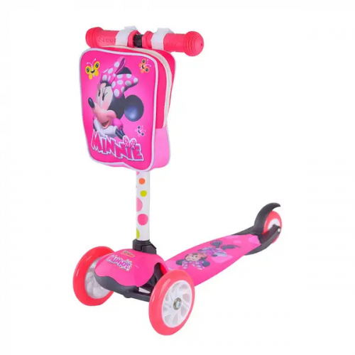 Детский самокат "Minnie Mouse" Bambi LS2113 с рюкзачком 17х20 см (RTLS2113)
