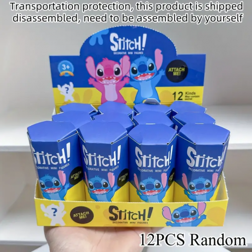 Коллекционные фигурки Disney Stitch набор из 12 штук (AH1353007/1)