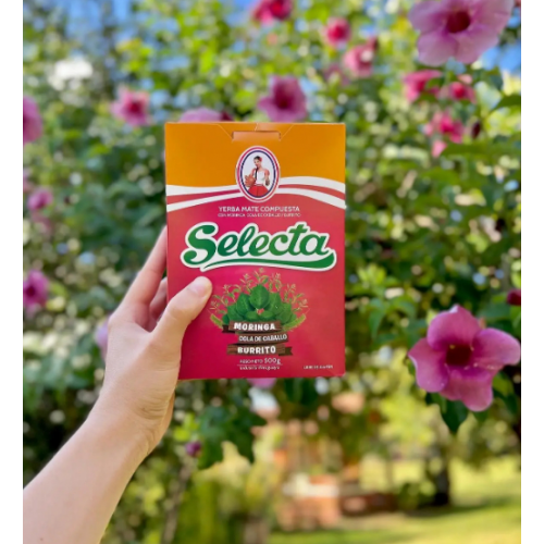 Чай Йерба Мате с травами Selecta Моринга (Moringa) 500 г К508/500