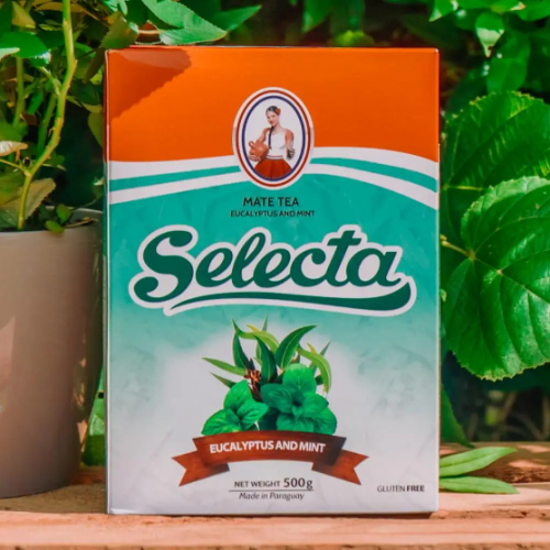 Чай Йерба Мате Selecta Эвкалипт и мята (Eucalipto + Menta) 500 г К584/500