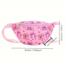 Регулируемая мультяшная сумка на пояс Disney Stitch голубая (YF801977pink)