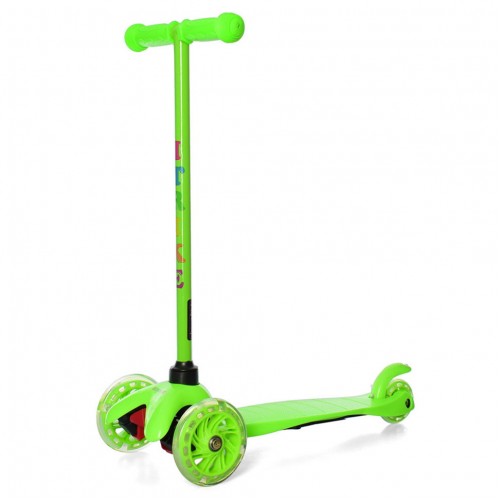 Детский самокат iTrike BB 3-013-5-GR MINI светящиеся колеса