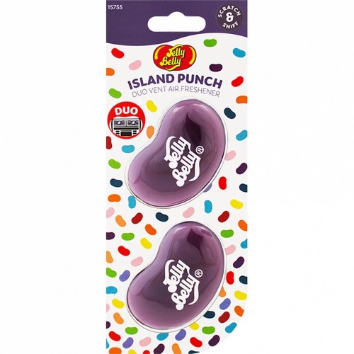 Аромаклипсы для авто Исландский пунш Jelly Belly 2х14г К.15755