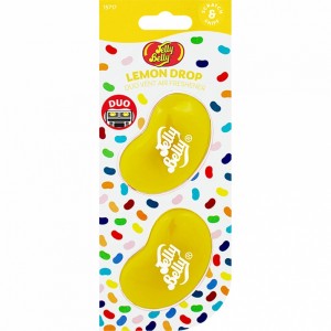 Аромаклипсы для авто Лимонный леденец Jelly Belly 2х14г К.15717