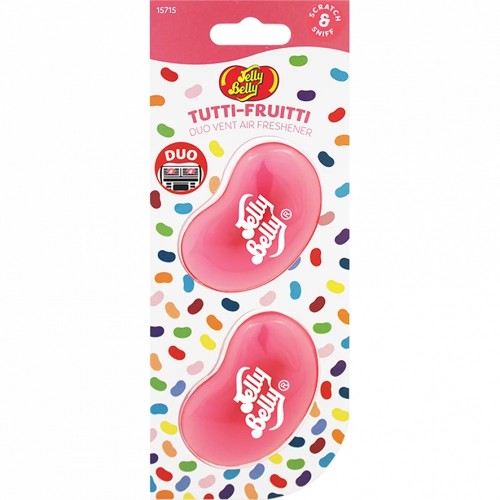 Аромаклипсы для авто Тутти-Фрутти Jelly Belly 2х14г К.15715