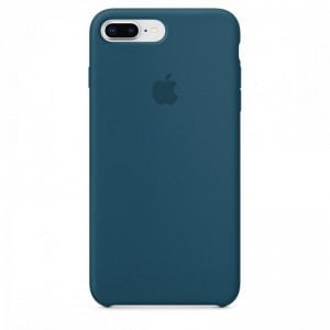 Чехол Silicone Case Slim Full Protective для iPhone 8 (Dark Blue)
