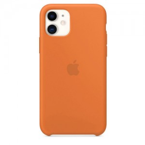 Чехол Silicone Case для iPhone 11 (Orange)