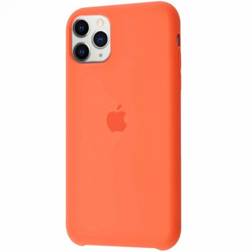 Защитный силиконовый чехол Silicon Case для iPhone 11 Pro (Orange)
