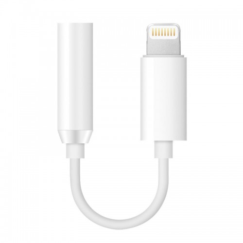 Адаптер Apple Lightning - 3.5мм White