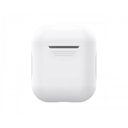 Чехол ShamanShop Silicone Case (White) для AirPods