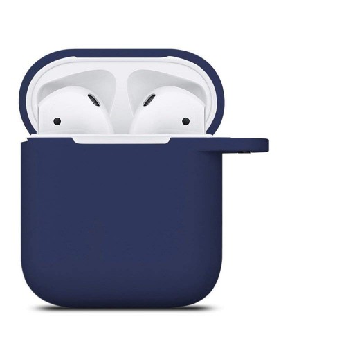 Чехол ShamanShop Silicone Case (Dark Blue) для AirPods