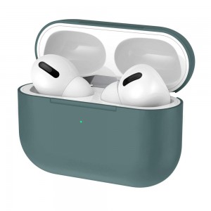 Чехол ShamanShop силиконовый (Dark Green) для Apple Air Pods Pro