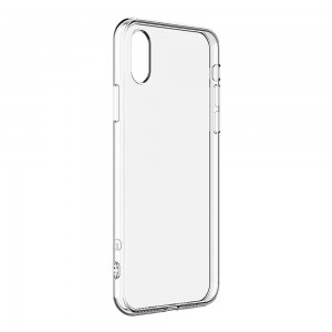Чехол Silicone Case Full Protective для iPhone X/XS (Transparent) К5007/8