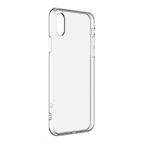 Чехол Silicone Case Full Protective для iPhone X/XS (Transparent) К5007/8