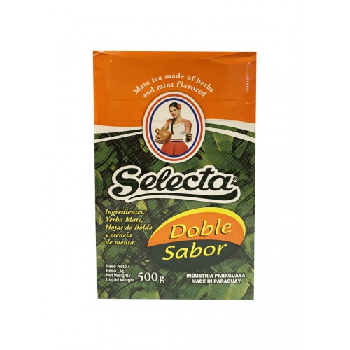 Чай Йерба Мате Selecta Двойной аромат (Doble Sabor) 500 г К575/500