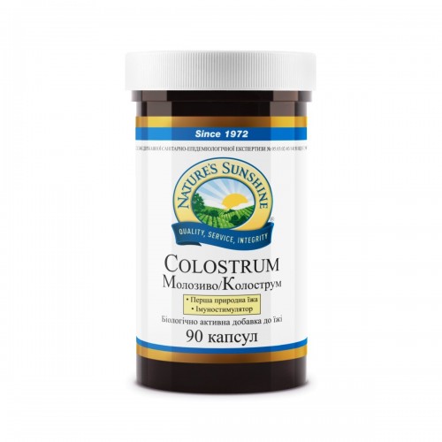 Усиливает иммунитет Natures Sunshine - Colostrum (90 капсул) K1828NSP