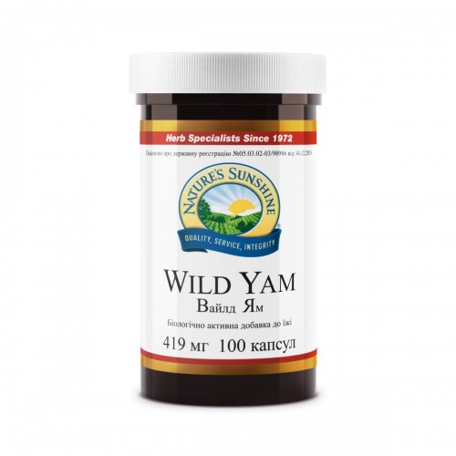 Wild Yam Дикий Ямс НСП NSP США Нормализует гормональный статус женского организма K.745NSP