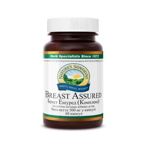 Для женского здоровья Natures Sunshine - Breast Assured 500 мг (60 капсул) 1122NSP