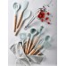 Кухонный набор из 12 предметов Kitchen Art мята с бамбуковой ручкой VIP кухонные принадлежности