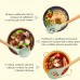 Кухонный набор из 12 предметов Kitchen Art мята с бамбуковой ручкой VIP кухонные принадлежности