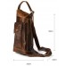 Мужская винтажная сумка через плечо Vintage 14782 Коричневая