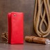 Вертикальный кошелек на кнопке женский ST Leather 19202 Красный