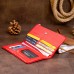 Вертикальный кошелек на кнопке женский ST Leather 19202 Красный