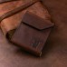 Зажим для денег винтажный GRANDE PELLE 11148 Коричневый
