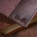 Кожаная обложка на паспорт с картой и рамкой SHVIGEL 13983 Коричневая