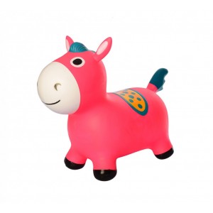Детский прыгун лошадка MS 2994 резиновый (Pink)