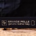 Классический брючный мужской ремень из натуральной кожи Grande Pelle 21451 Синий