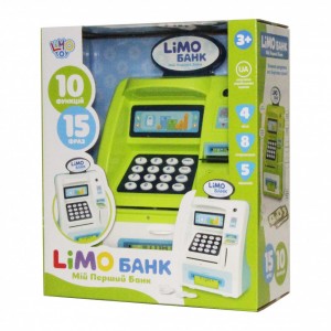 Игрушечный терминал Копилка  4550 с музыкой (Зеленый)
