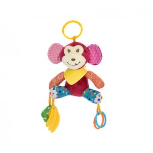 Подвеска на коляску с прорезывателем A-Toys SKK-056 (Обезьянка)