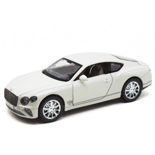 Коллекционная игрушечная машинка Bentley AS-2808 инерционная (Белый )