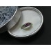 Серебряное кольцо ХЮЗ "Розовый закат", корунд, р-15,5, 4 г + подарочная коробочка (Ср1357/15.5)