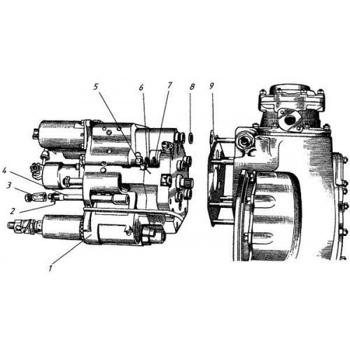 Головка редуктора Р68ДК-24 (IIC-Р68ДК-24)