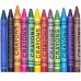 Восковые карандаши 12 цветов CRAYONS 2688A