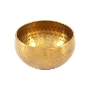 Золотая литая поющая чаша d-10 см h-6 см ShamanShop (90004)