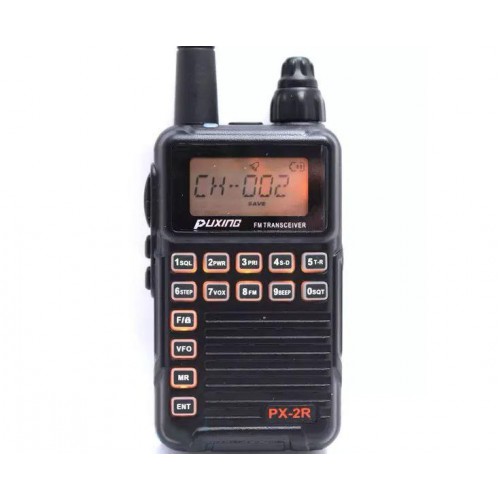 Рация Puxing - PX-2R + ремешок на шею (NN-PX-2R) (Б/У)