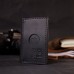 Надежный картхолдер с держателем для Apple AirTag из натуральной кожи GRANDE PELLE 11605 Черный