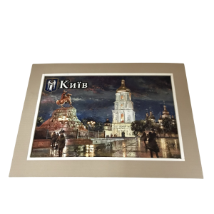 Магнит на холодильник краски на холсте 