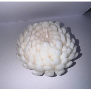 Свечка "Астра" маленькая белая FrDav002(White)