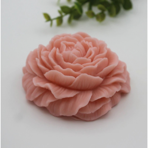 Свечка "Пион" розовая большая, 500 г FrDav006/3(Pink)