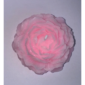 Свечка "Пион" розовая маленькая, 80 г FrDav003(Pink)