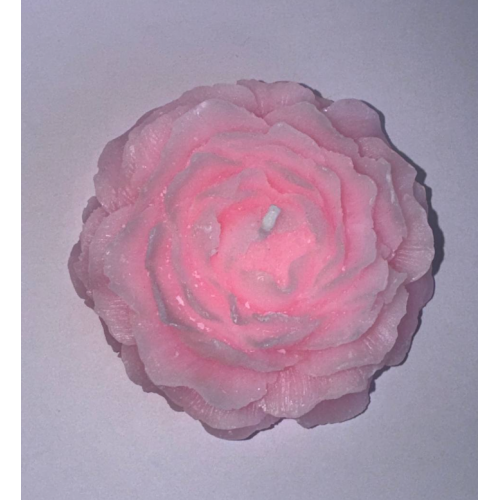 Свечка "Пион" розовая маленькая, 80 г FrDav003(Pink)